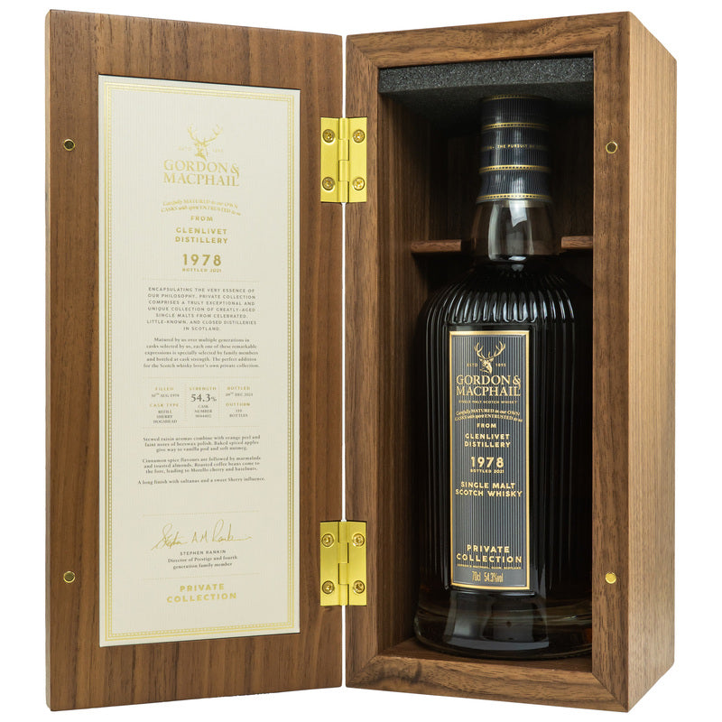 Glenlivet 1978/2021 G&M PVC Private Collection
