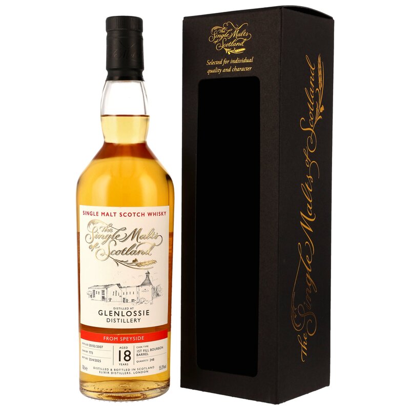 Glenlossie 2007/2025 - 18 y.o. - 1st Fill Bourbon Barrel
