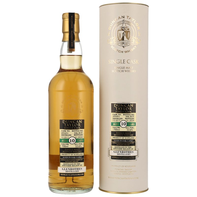 Glenrothes 2013/2024 - 10 y.o. - #499493 - (Duncan Taylor)