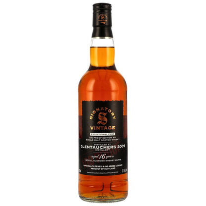 Glentauchers 2009/2025 - 16 y.o. - 1st Fill Oloroso Casks - Signatory 100 PROOF Exceptional Cask Edition #11