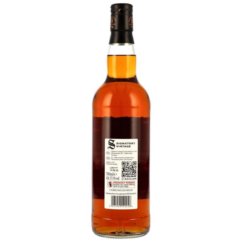 Glentauchers 2009/2025 - 16 y.o. - 1st Fill Oloroso Casks - Signatory 100 PROOF Exceptional Cask Edition