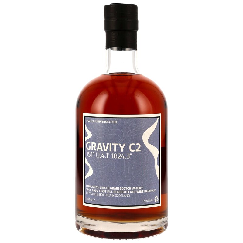 GRAVITY  C2 2012/2024 - 12 y.o. - Lowland Single Grain - Scotch Universe