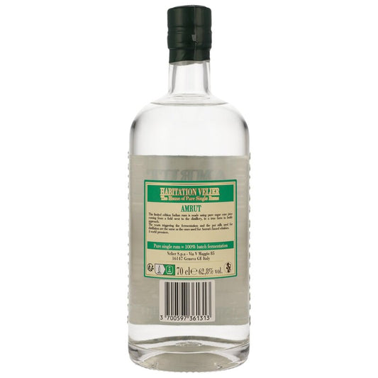 Habitation Velier Amrut India Pure Sugar Cane Juice Rum