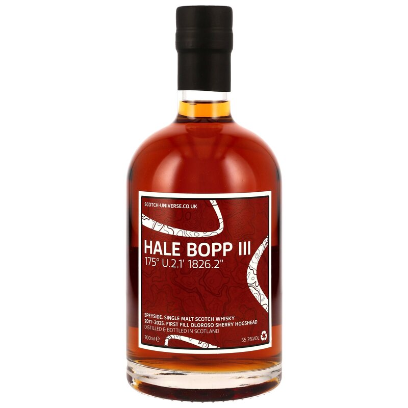 HALE BOPP III 2011/2025 - 1st Fill Oloroso Sherry Hogshead - Scotch Universe 