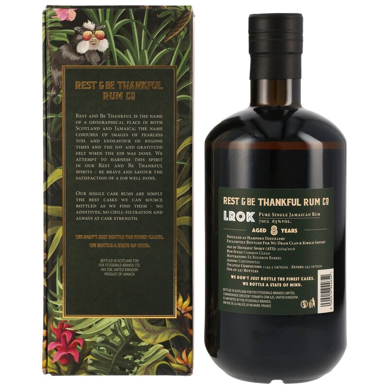 Hampden 2016/2024 - 8 y.o. - LROK Single Cask