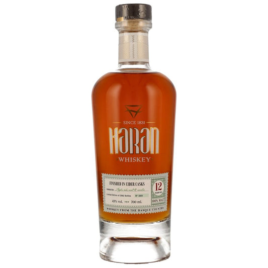 Haran 12 y.o. Cider Cask Finish Basque Malt Whiskey