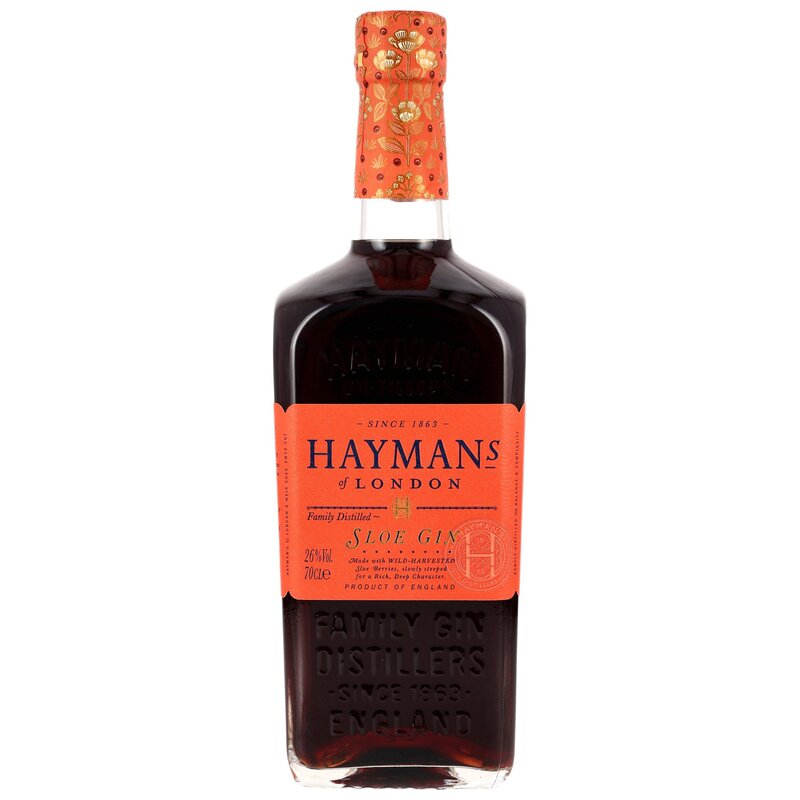 Haymans Sloe Gin - neue Ausstattung Family Distilled