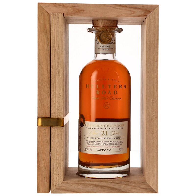 Hellyers Road - 21 y.o. - American Oak Bourbon Barrel
