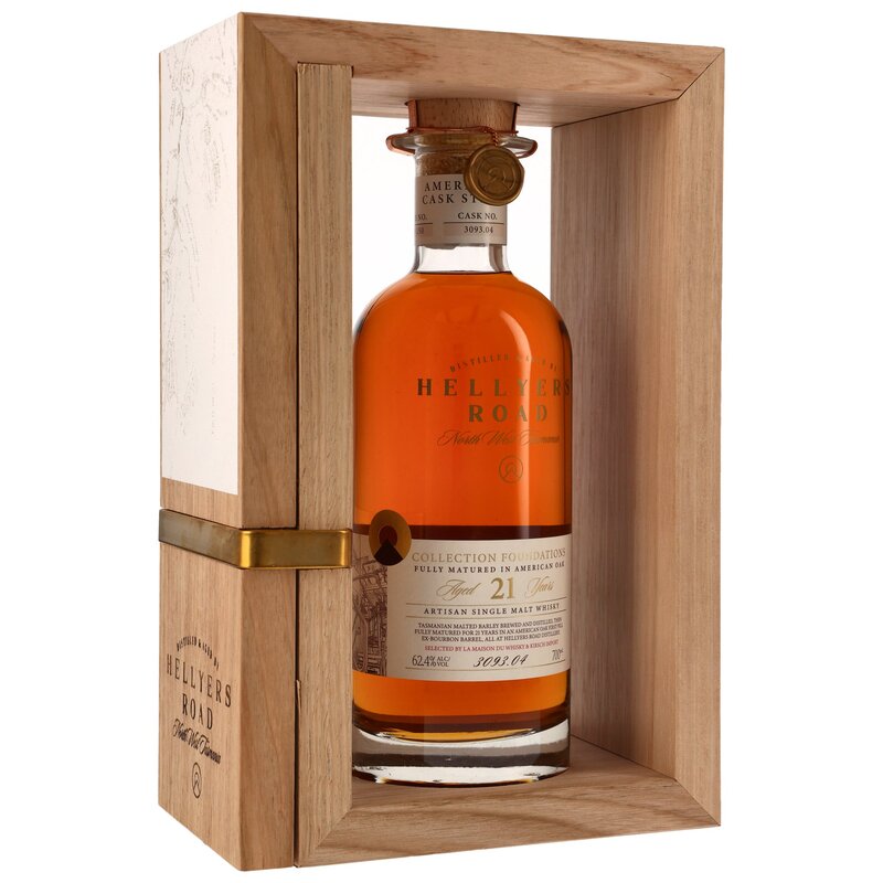 Hellyers Road - 21 y.o. - American Oak Bourbon Barrel