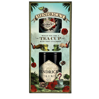 Hendrick´s Gin / Small Batch + Tea-Cup
