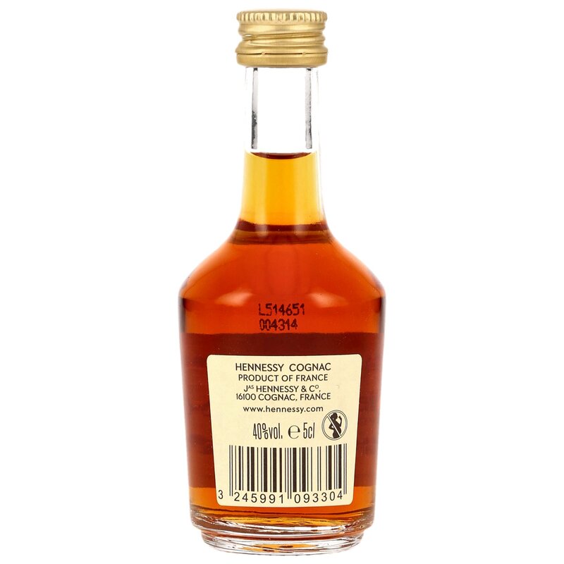 Hennessy V.S. Cognac Mini Neue Ausstattung