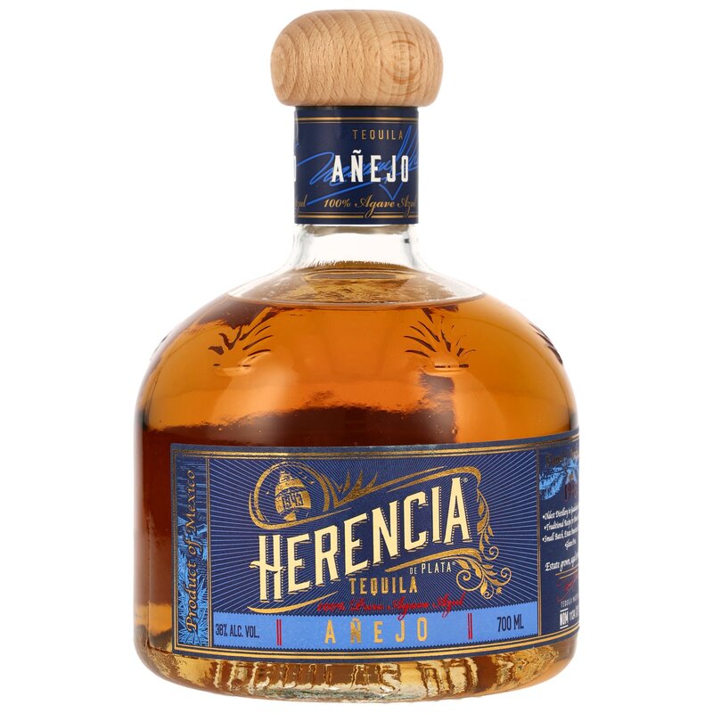 Herencia de Plata Tequila Anejo Neue Ausstattung 2024