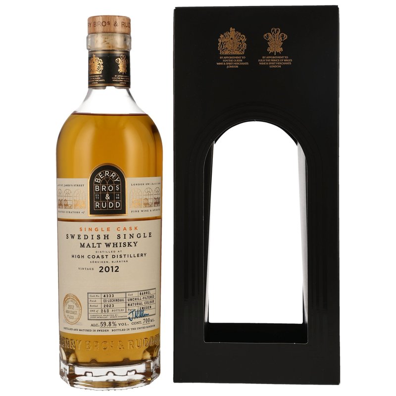 High Coast (Sweden) 2012/2023 - Ex-Lochindaal Cask Finish