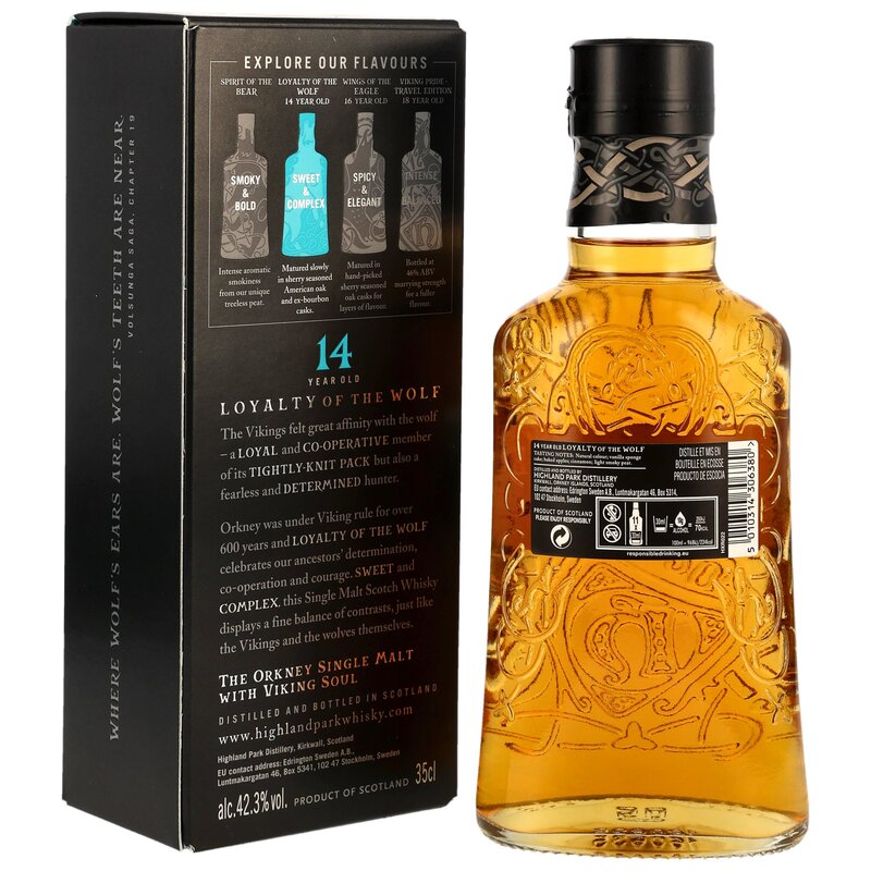 Highland Park 14 y.o. - Loyalty of the Wolf (Sweet & Complex) 350ml