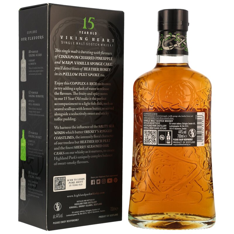 Highland Park 15 y.o. Viking Heart - in GP