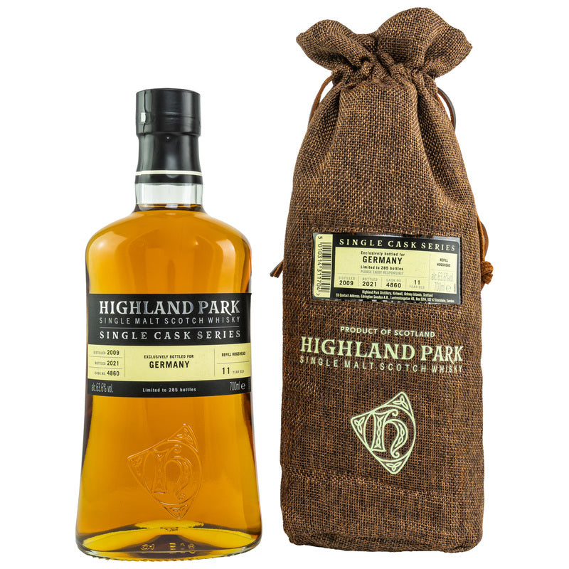 Highland Park 2009/2021 - 11 y.o. - Single Cask 4860