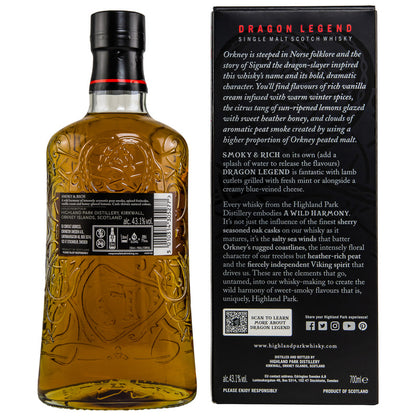 Highland Park Dragon Legend