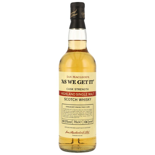Ian Macleod's As we get it / HIGHLAND Single Malt - 60,5%