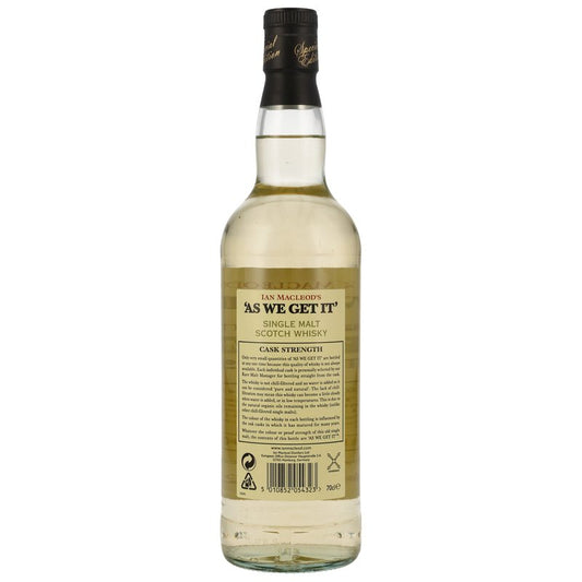 Ian Macleod's As we get it / ISLAY Single Malt 60,4%