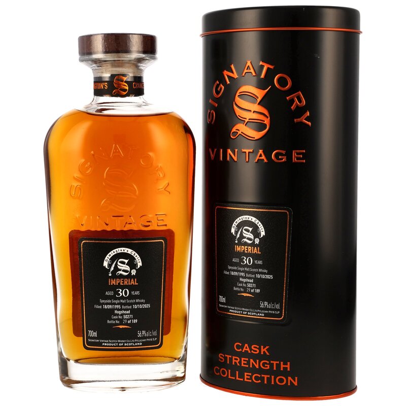 Imperial 1995/2025 - 30 y.o. - Hogshead #50271 - Sig Symingtons Choice