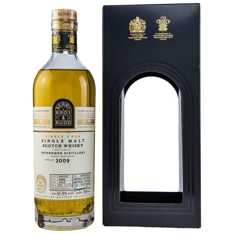 Inchgower 2009/2022 - Cask #802327 (Berry Bros & Rudd)