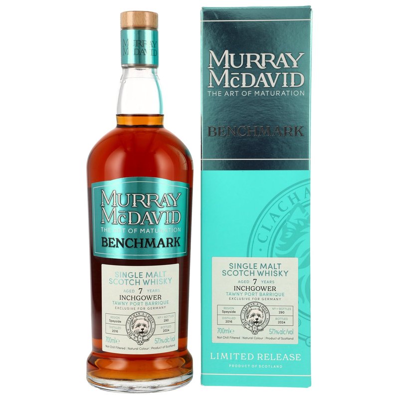Inchgower 2016/2024 - 7 y.o. - Tawny Port Barrique #26 - Murray McDavid