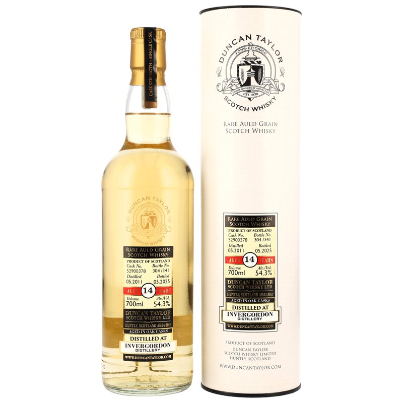 Invergordon 2011/2025 - 14 y.o. - Single Grain Scotch