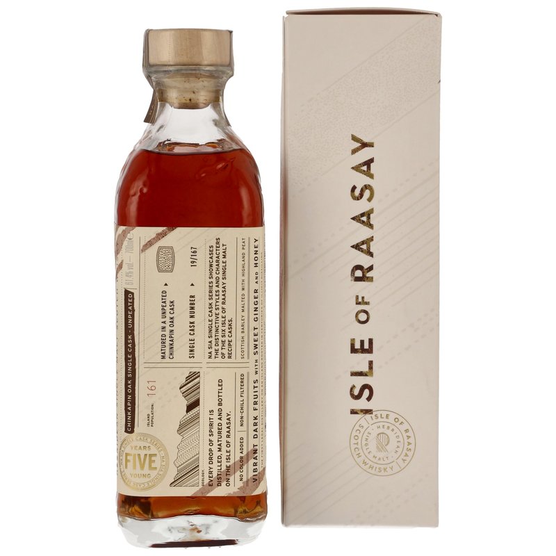 Isle of Raasay 2019/2024 - 5 y.o. - Single Malt Whisky - Single Cask