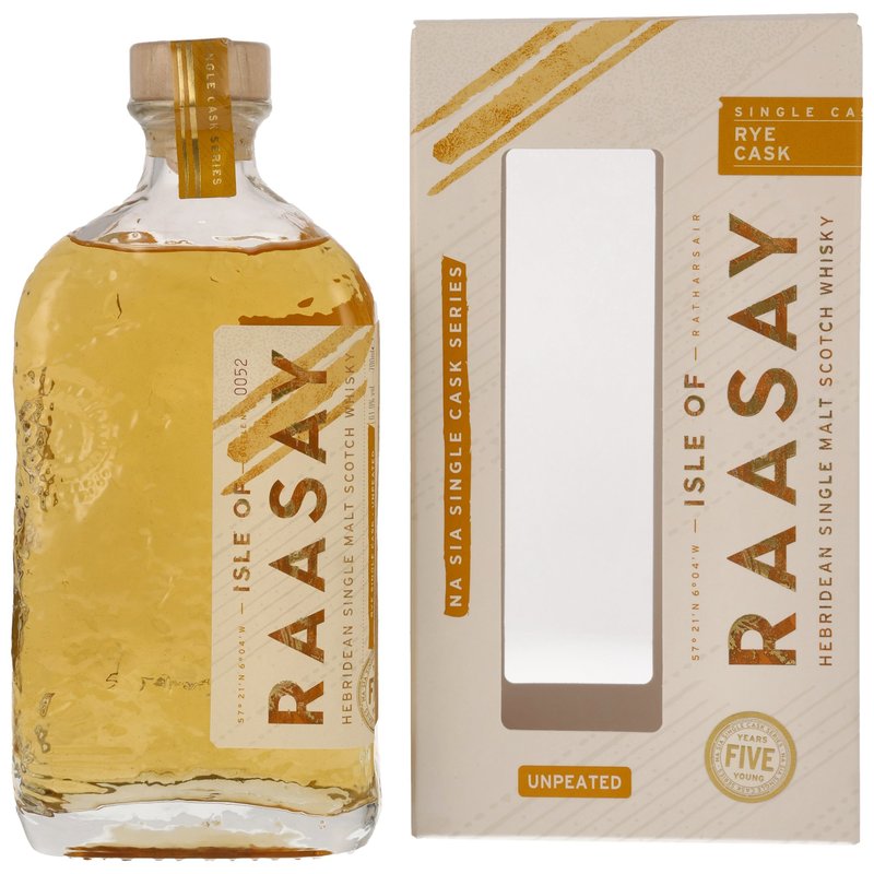 Isle of Raasay 2019/2024 - 5 y.o. - Single Malt Whisky - Single Cask