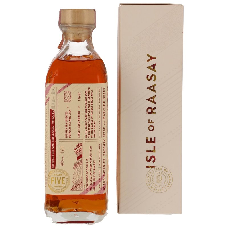 Isle of Raasay 2019/2024 - 5 y.o. - Single Malt Whisky - Single Cask