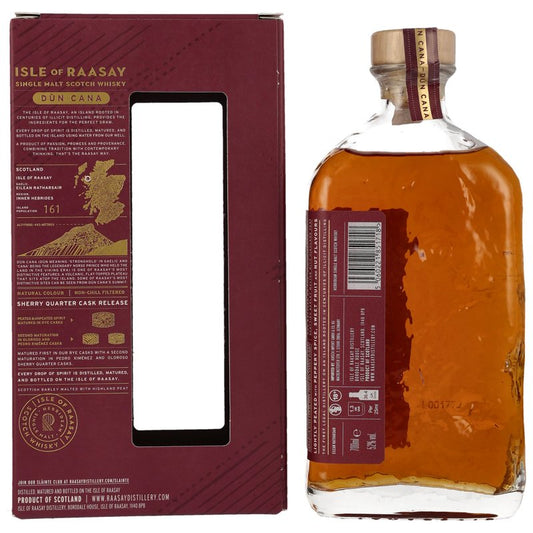 Isle of Raasay Single Malt Whisky - Dun Cana Sherry Quarter Cask