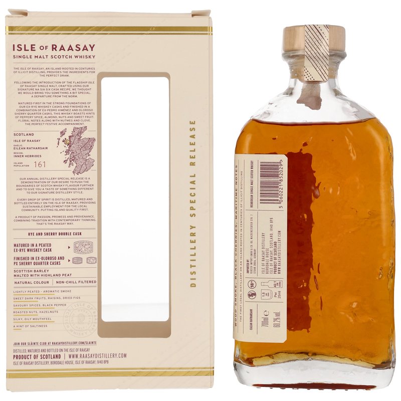 Isle of Raasay Single Malt Whisky - Single Cask