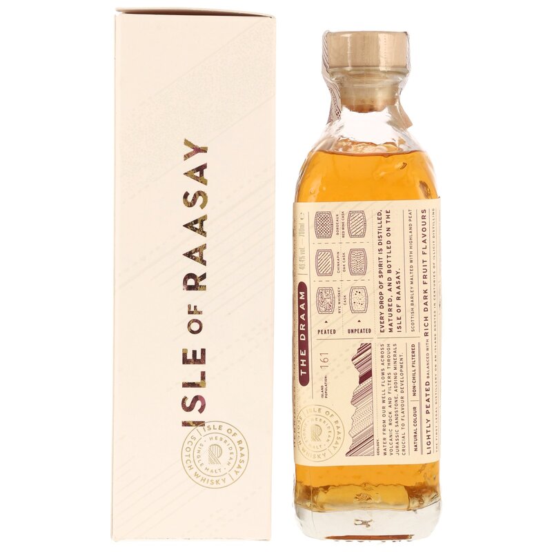 Isle of Raasay Single Malt Whisky - The Draam - Lightly Peated