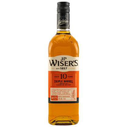 J.P.Wiser's Triple Barrel 10 y.o. Canadian Whisky