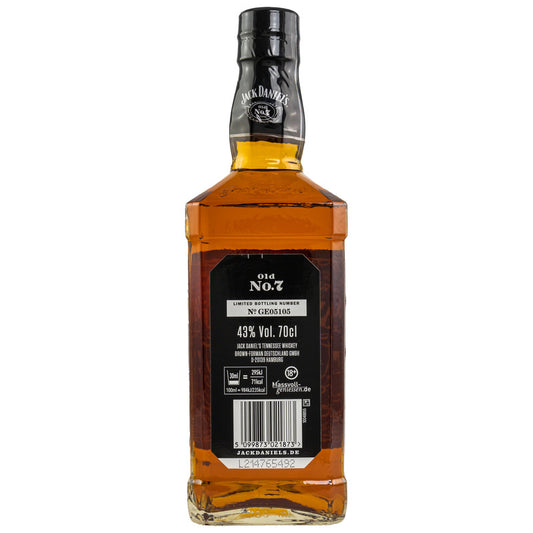 Jack Daniels Old No. 7  Brand - Limited Edition 43%