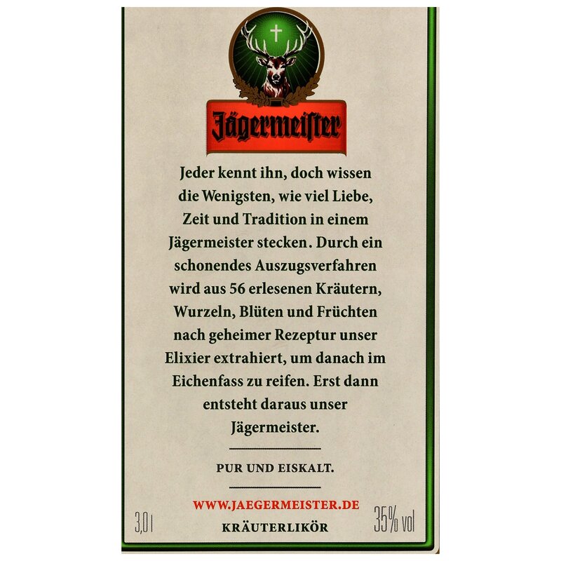 Jägermeister 3 Liter