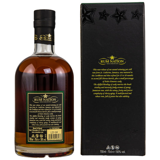 Jamaica 5 y.o. Pot Still Sherry Finish - Rum Nation