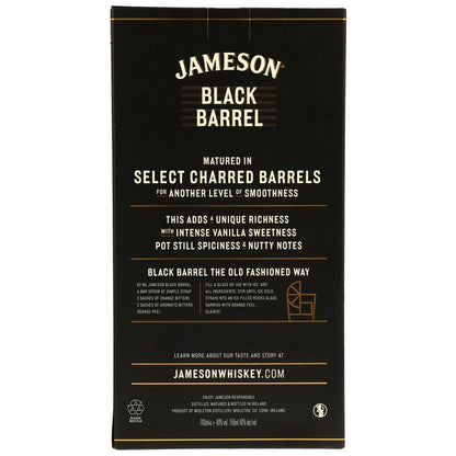 Jameson Black Barrel mit 2 Tumblern