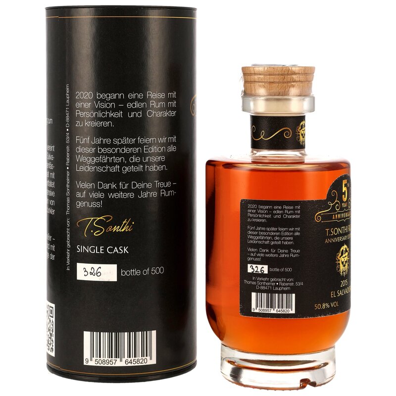 Jubiläums Edition Rum - T.Sonthi