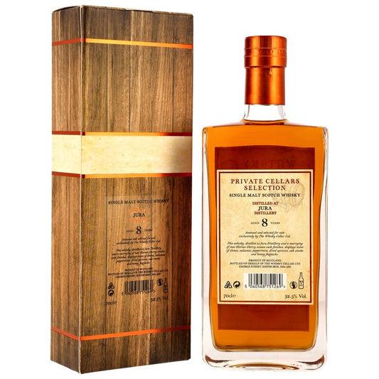 Jura 8 y.o.  - Oloroso Sherry Cask Finish #2029 + 2030 (The Whisky Cellar)