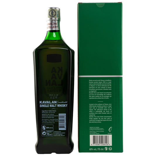Kavalan Concertmaster Port Cask Finish