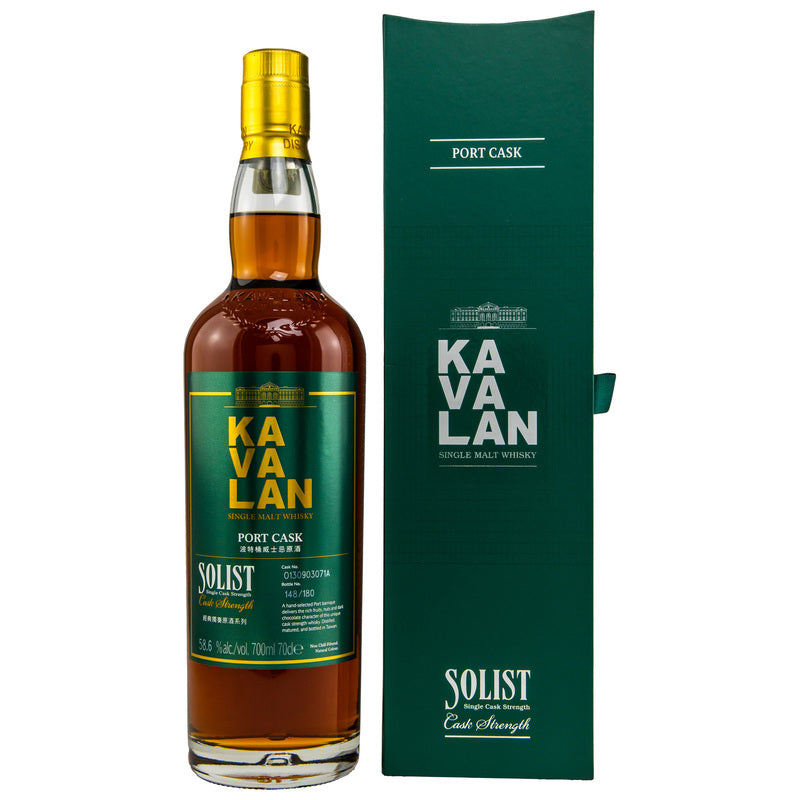 Kavalan Solist / Port Cask 58,6%