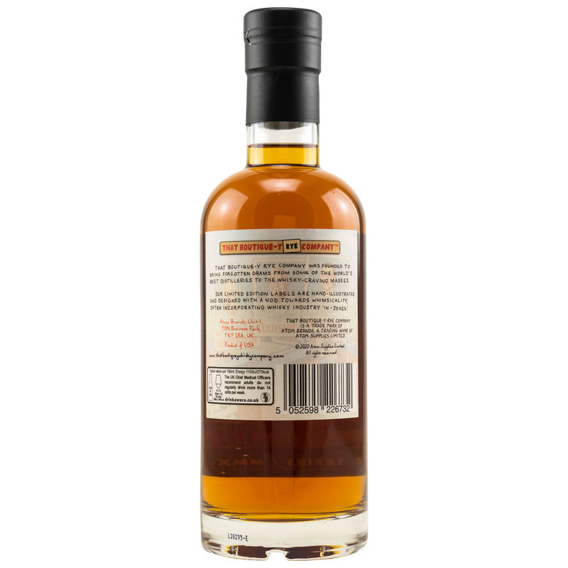 Kentucky Peerless Rye 3 y.o. - Batch 1 (That Boutique-Y Rye Company)