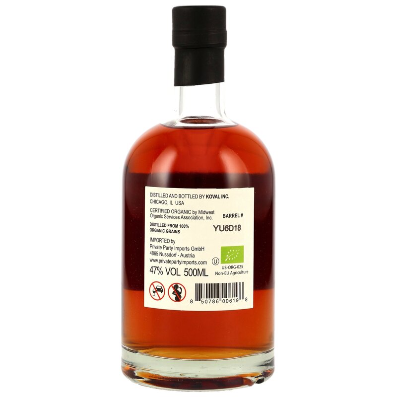Koval Bourbon Whiskey (Bio)
