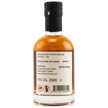 Koval Single Barrel Bourbon 200 ml (Bio)