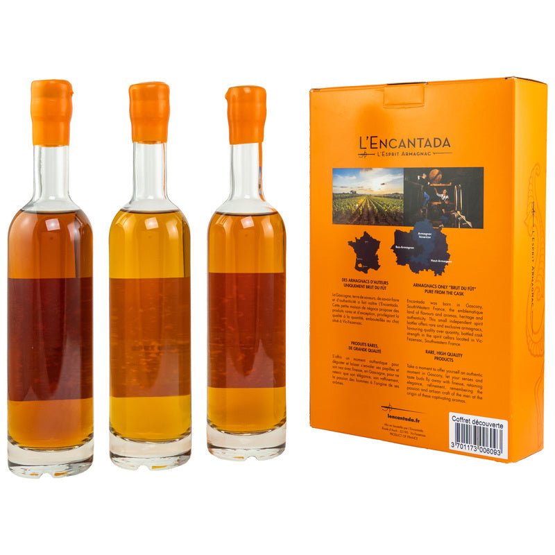 L'Encantada Armagnac - Collection 3x 0,2l