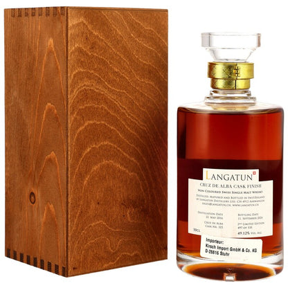Langatun 2016/2024 - 8 y.o. - Cruz de Alba (Tempranillo) Cask Finish #325