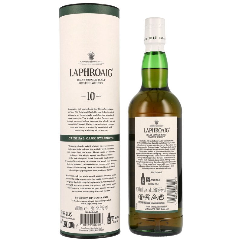 Laphroaig 10 y.o. Cask Strength Batch 16