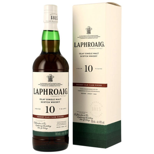 Laphroaig 10 y.o. Sherry Cask - neue Ausstattung