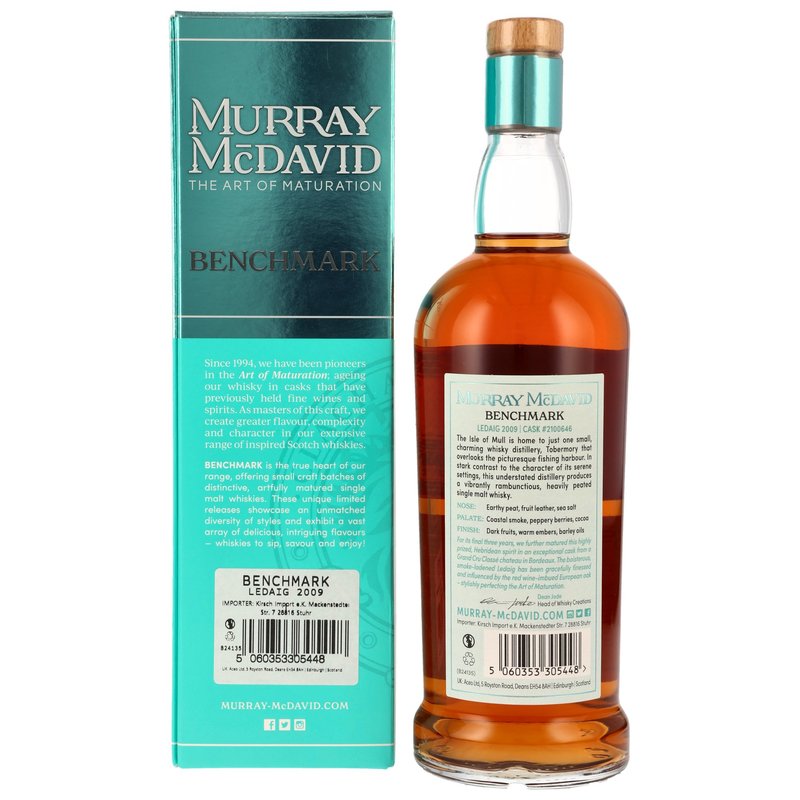 Ledaig 2009/2024 - 15 y.o. - Saint-Julien Barrique Finish #2100646 - Murray McDavid